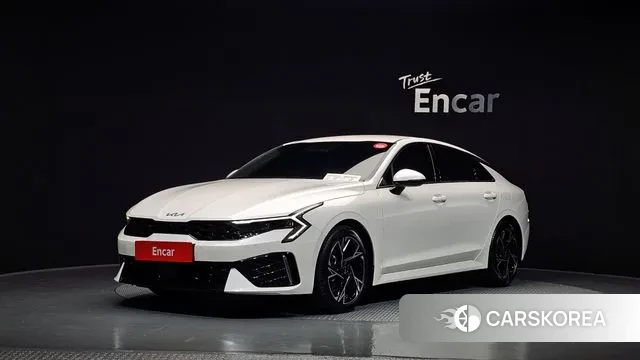 Kia The New K5 3rd generation 2024 Белый из Кореи