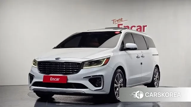 Kia The New Carnival 2018 Белый из Кореи