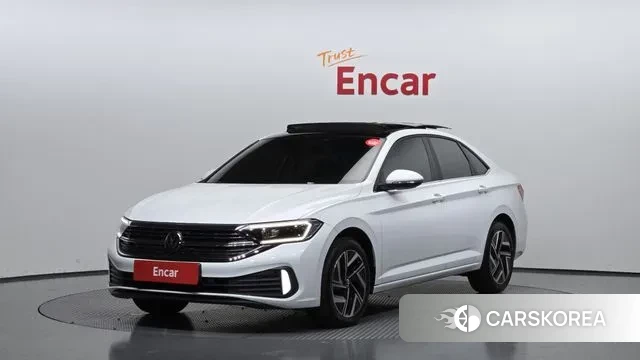Volkswagen 7th Generation of Jetta 2022 Белый из Кореи