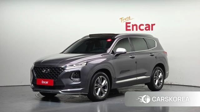 Hyundai Santa Fe TM 2018 Серый из Кореи