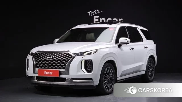 Hyundai Palisade 2022 Белый из Кореи