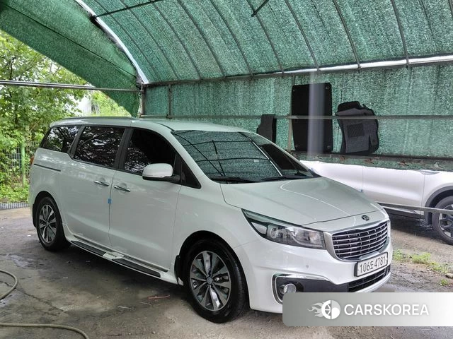 Kia All New Carnival 2018 Белый из Кореи
