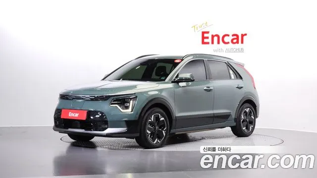 Kia Di All New Niro EV 2023 Темно-зеленый из Кореи