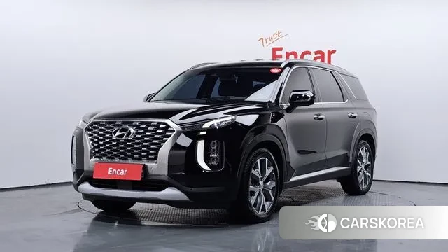 Hyundai Palisade 2022 Черный из Кореи