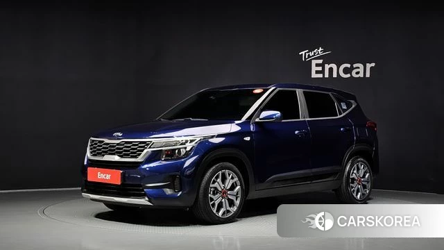 Kia Seltos 2019 Синий из Кореи