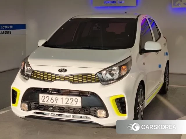 Kia All New Morning (JA) 2020 Белый из Кореи