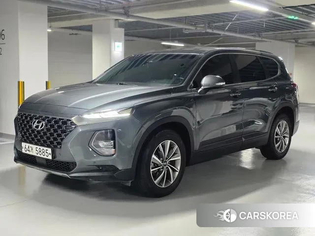 Hyundai Santa Fe TM 2018 Серый из Кореи