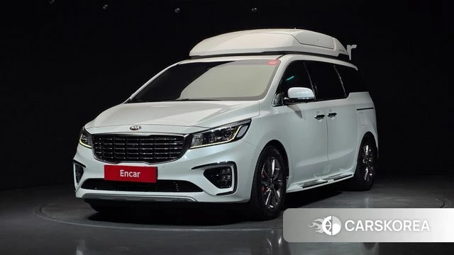 Kia The New Carnival 2019 Белый из Кореи