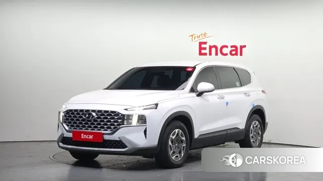 Hyundai The New Santa Fe 2021 Белый из Кореи