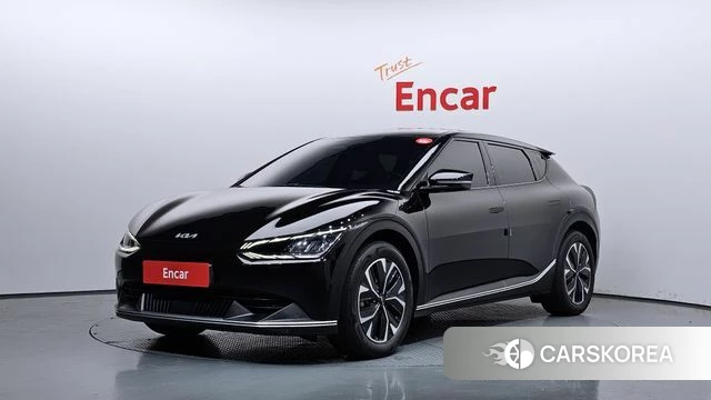 Kia EV6 2021 Черный из Кореи