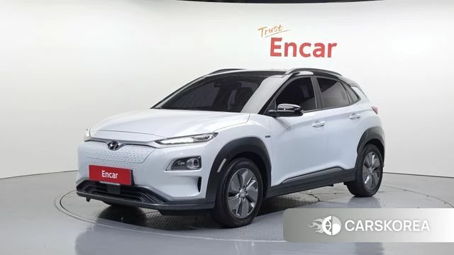 Hyundai Kona Electric 2019 Белый из Кореи