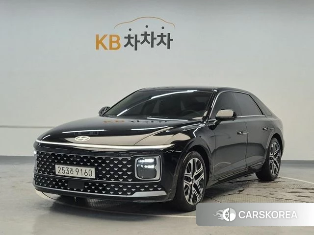 Hyundai Grandeur (GN7) 2023 Черный из Кореи