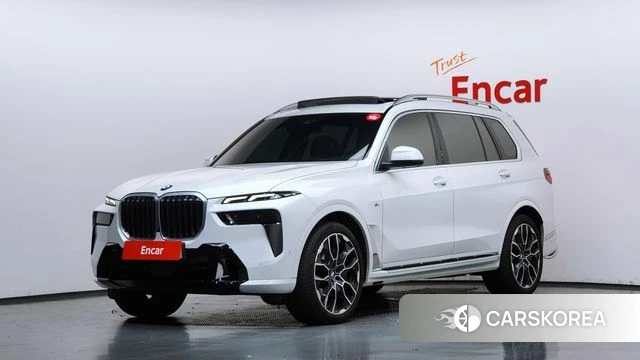 BMW X7 (G07) 2023 Белый из Кореи