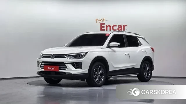 Ssangyong Beautiful Korando 2020 Белый из Кореи