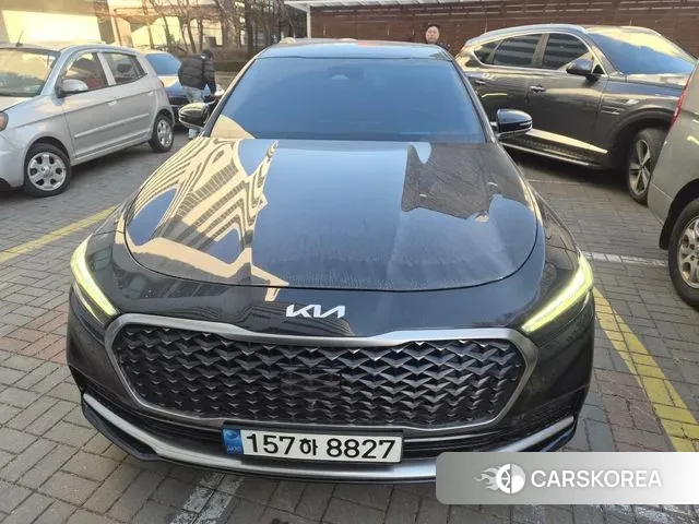 Kia The New K9 2nd generation 2022 Черный из Кореи