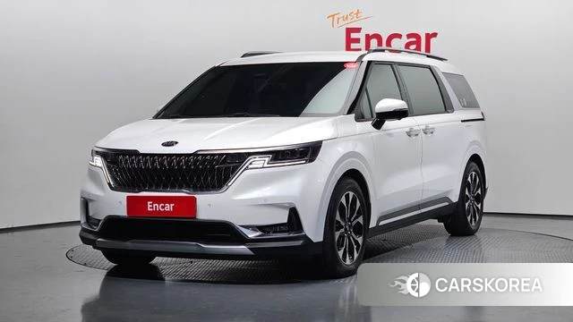 Kia Carnival 4th generation 2021 Белый из Кореи