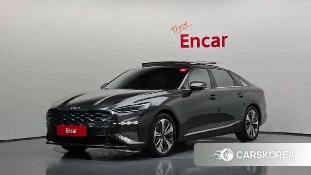 Kia K8 Hybrid 2022 Черный из Кореи