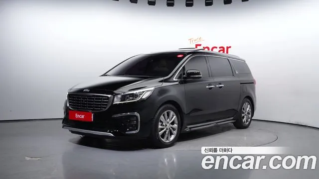Kia The New Carnival 2019 Черный из Кореи