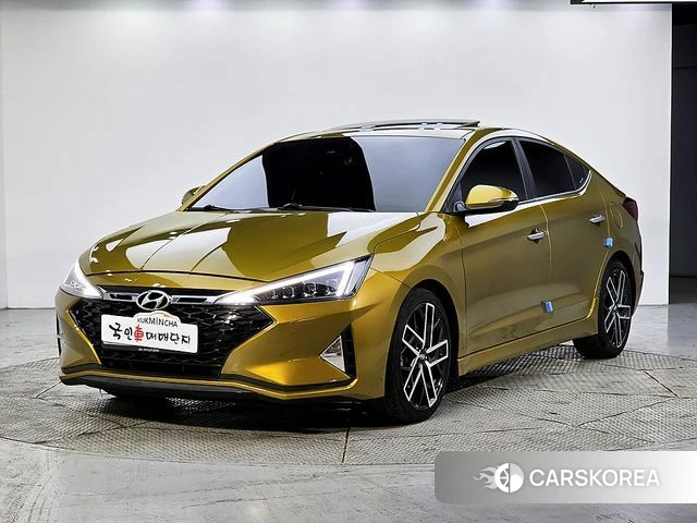 Hyundai The New Avante AD 2019 Желтый из Кореи