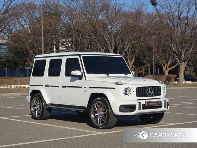 Mercedes-Benz G-Class W463b 2023 Белый из Кореи