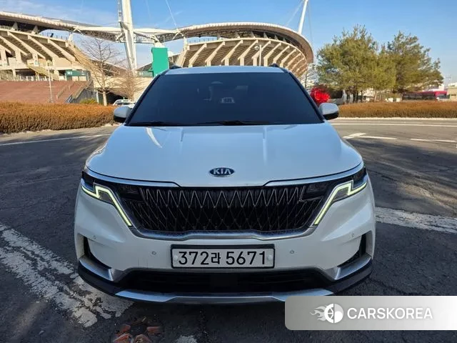 Kia Carnival 4th generation 2021 Белый из Кореи