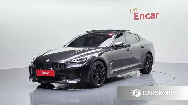 Kia Stinger 2018 Серый из Кореи