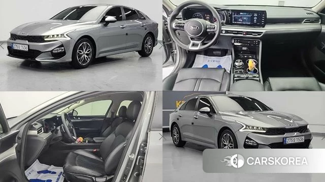 Kia K5 3rd generation 2021 Серый из Кореи