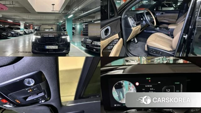Kia The New Sorento 4th Generation 2024 Черный из Кореи