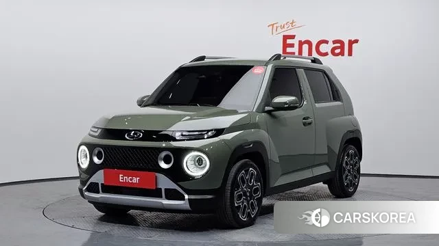 Hyundai Casper 2022 Темно-зеленый из Кореи