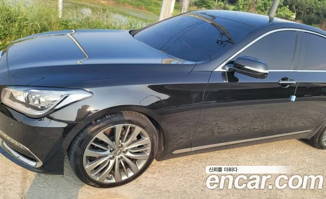 Genesis G80 2018 Черный из Кореи