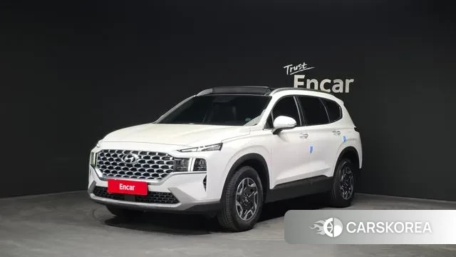 Hyundai The New Santa Fe 2021 Белый из Кореи