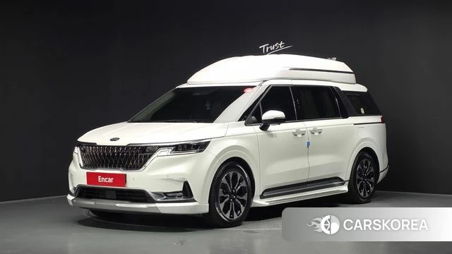 Kia Carnival 4th generation 2021 Белый из Кореи