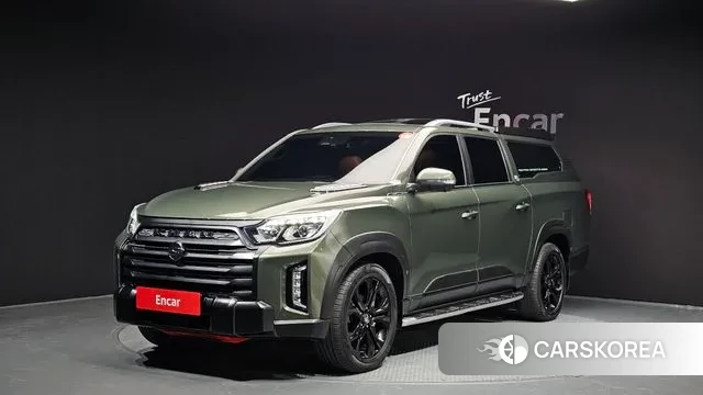 Ssangyong The New Rexton Sports Cannes 2022 Темно-зеленый из Кореи