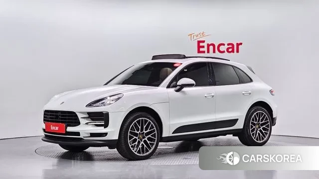 Porsche Macan 2021 Белый из Кореи