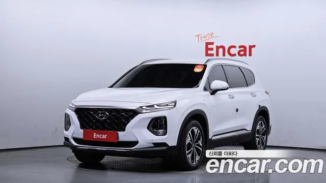 Hyundai Santa Fe TM 2019 Белый из Кореи