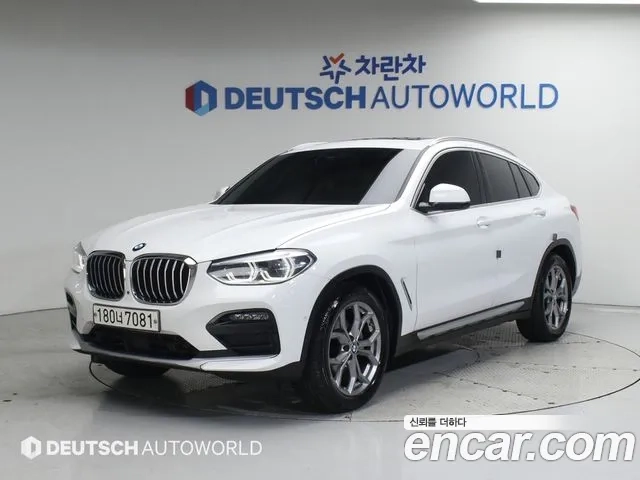 BMW X4 (G02) 2020 Белый из Кореи