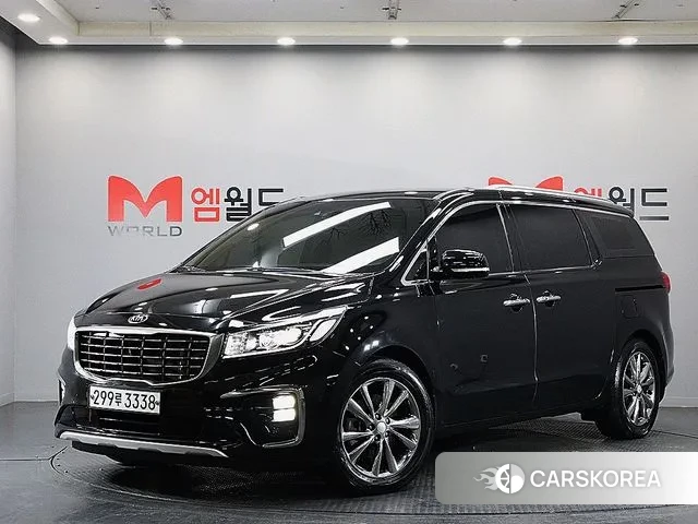 Kia The New Carnival 2019 Черный из Кореи