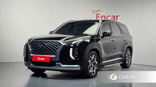 Hyundai Palisade 2021 Черный из Кореи