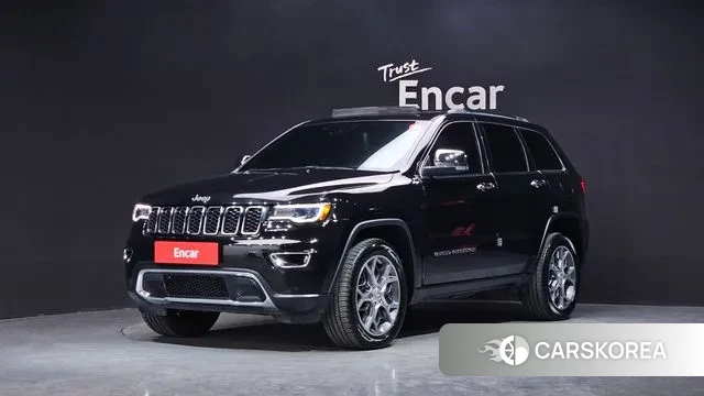 Jeep Grand Cherokee 2021 Черный из Кореи