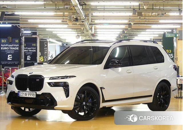 BMW X7 (G07) 2024 Белый из Кореи