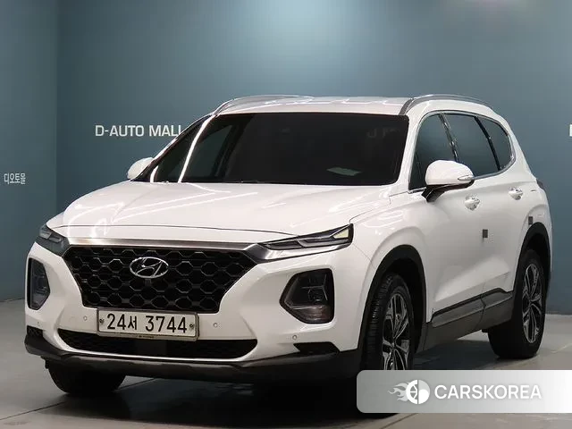 Hyundai Santa Fe TM 2018 Белый из Кореи