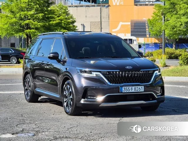 Kia Carnival 4th generation 2021 Черный из Кореи