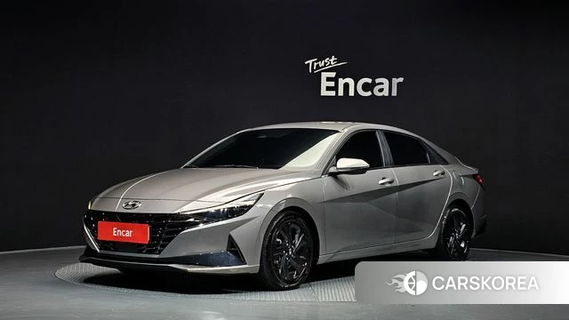Hyundai Avante (CN7) 2020 Серебристо-серый из Кореи