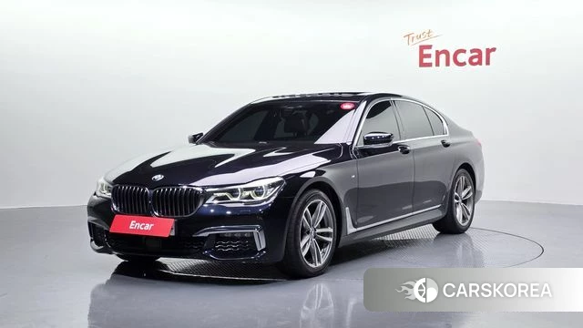 BMW 7 Series (G11) 2018 Черный из Кореи