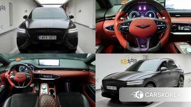 Genesis GV70 2021 Белый из Кореи