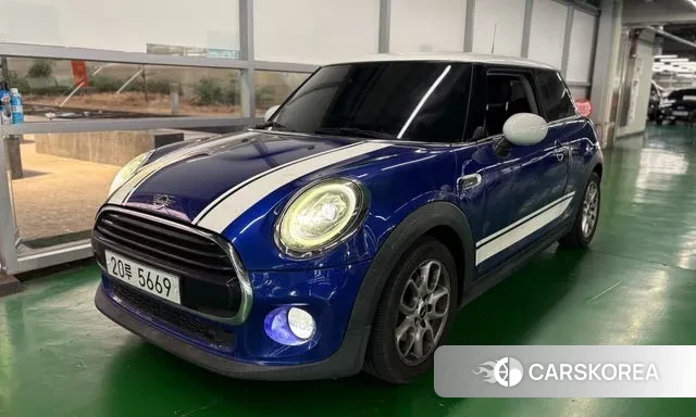 Mini Cooper 2019 Синий из Кореи