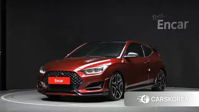 Hyundai Veloster (JS) 2018 Красный из Кореи