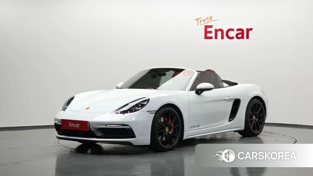 Porsche 718 Boxster 2022 Белый из Кореи
