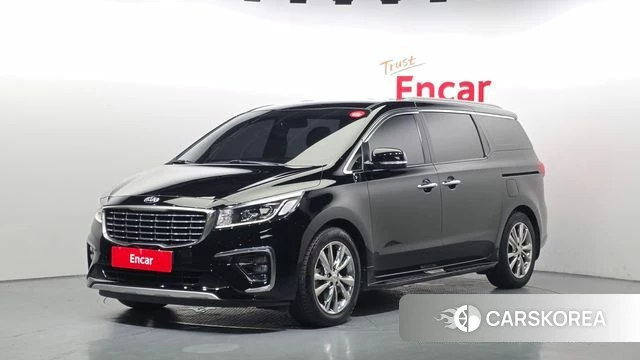 Kia The New Carnival 2019 Черный из Кореи