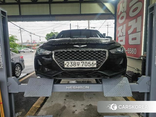 Genesis G70 2019 Черный из Кореи